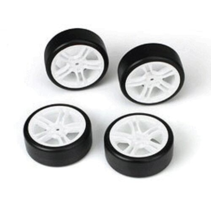 E4D Drift Tyre & Rim White