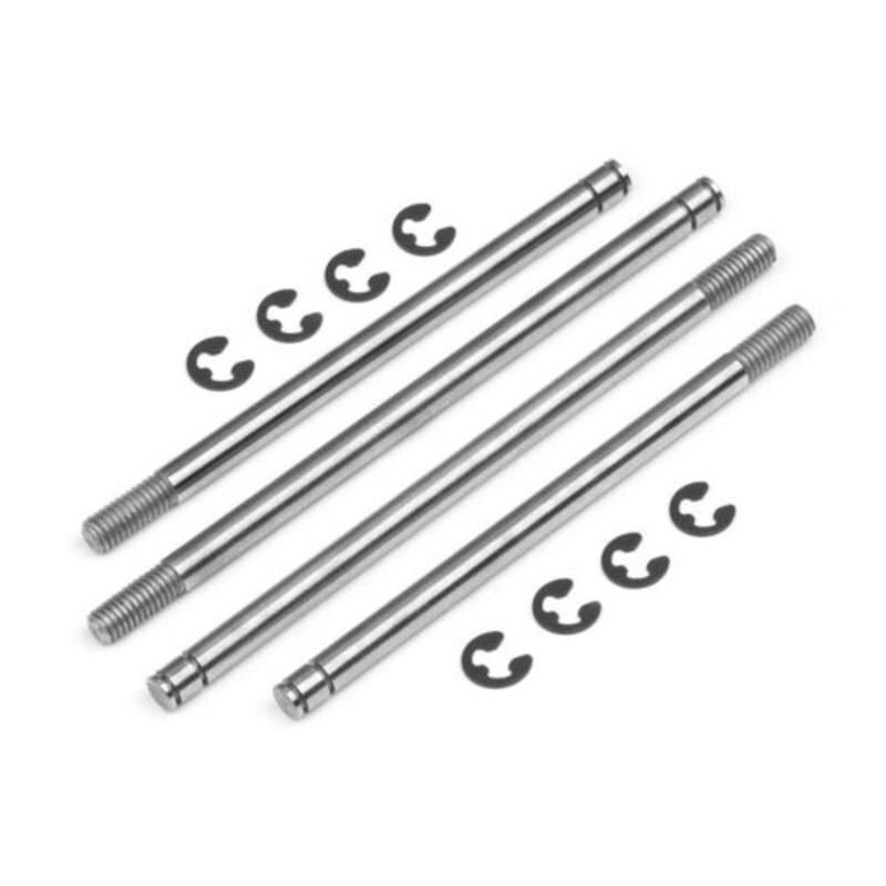 Shock Shaft Set Front/Rear (4)