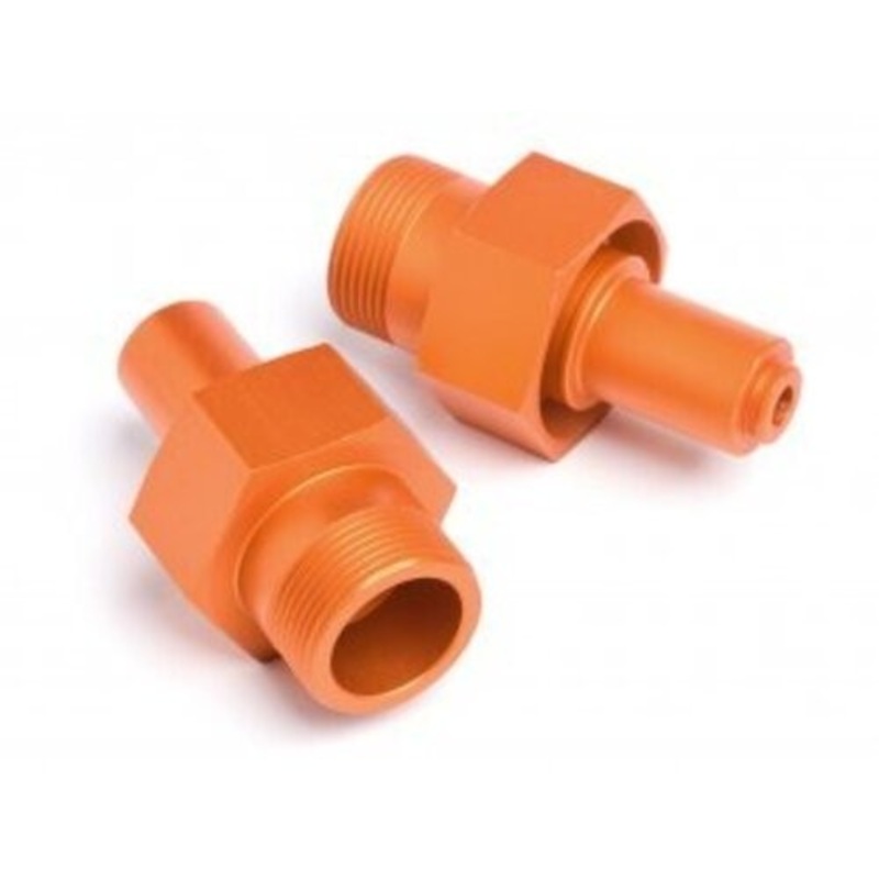 24mm Front Hex Hub Orange (2)