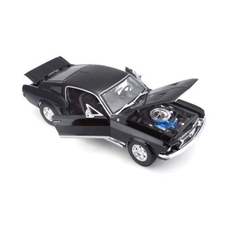 1:18 1967 Mustang Fastback Blk