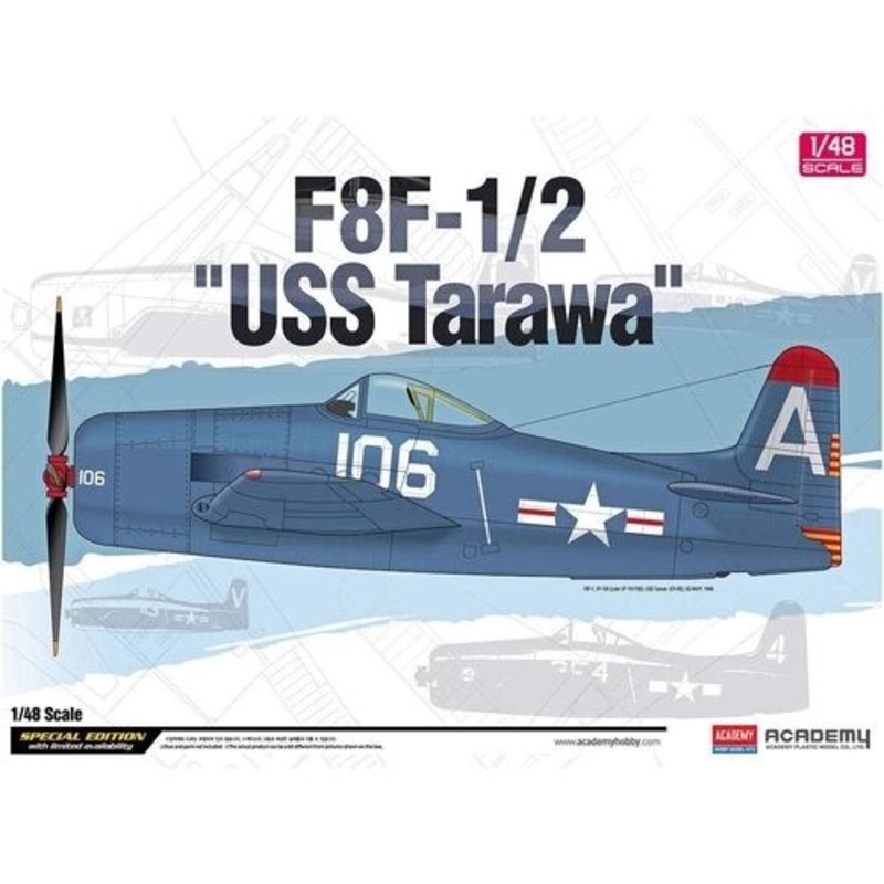 1:48 F8F-1/2 USS Tarawa
