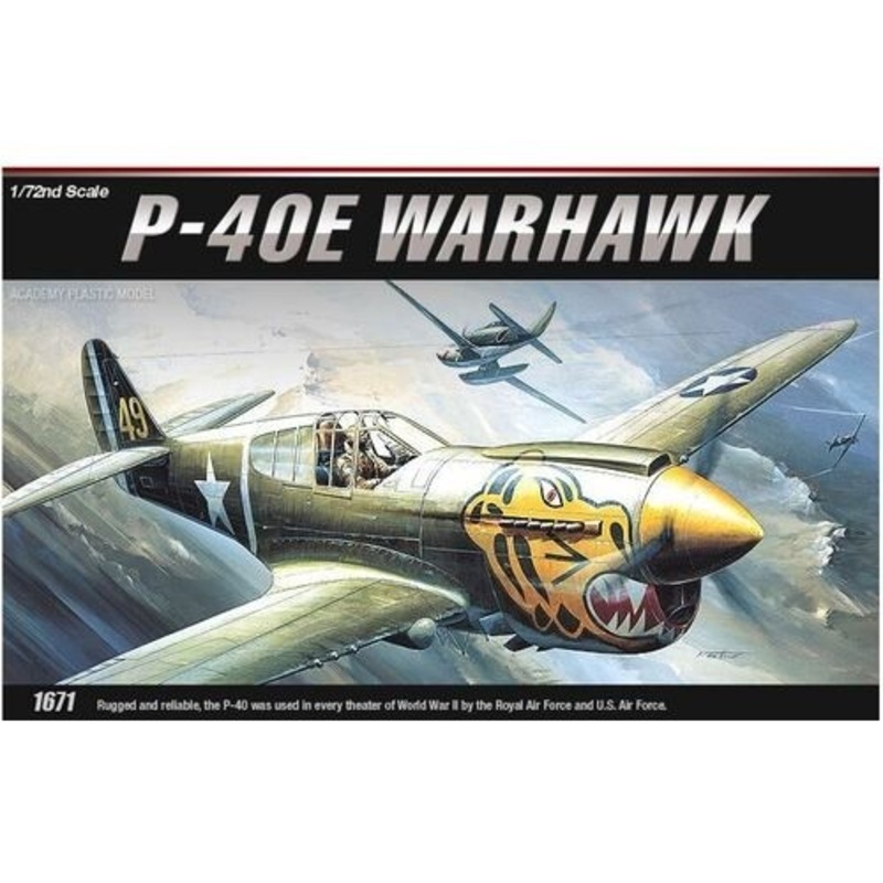 1:72 P-40E Warhawk