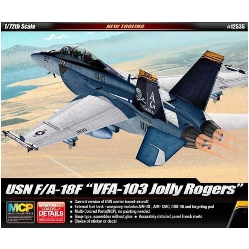1:72 USN F/A-18F VFA-103 Jolly