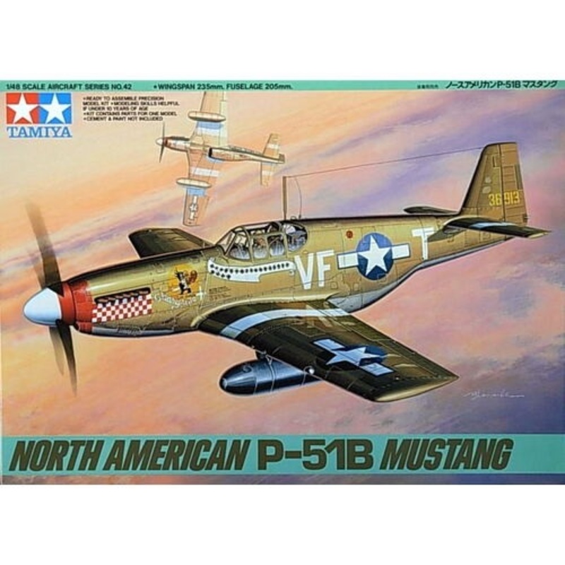 1:48 N.American P-51B Mustang