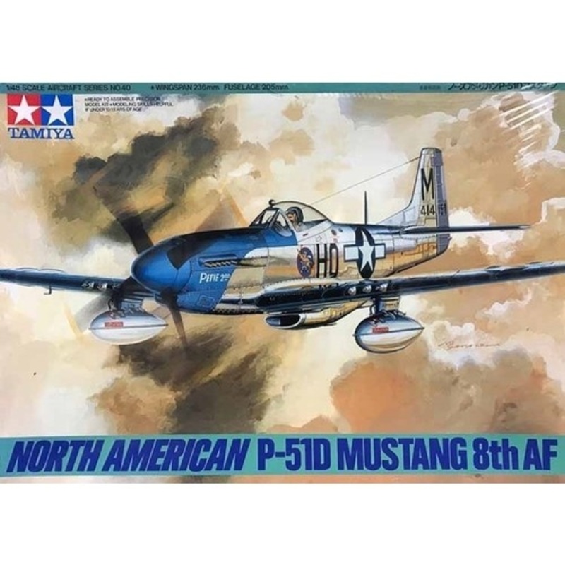 1:48 N.American P-51D Mustang
