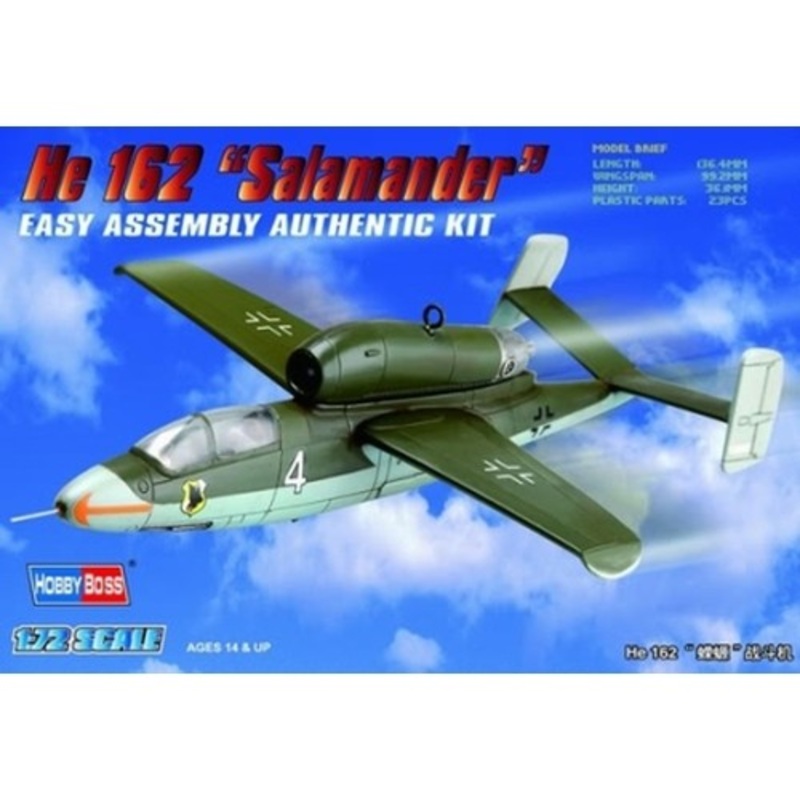 1:72 He162 Salamander
