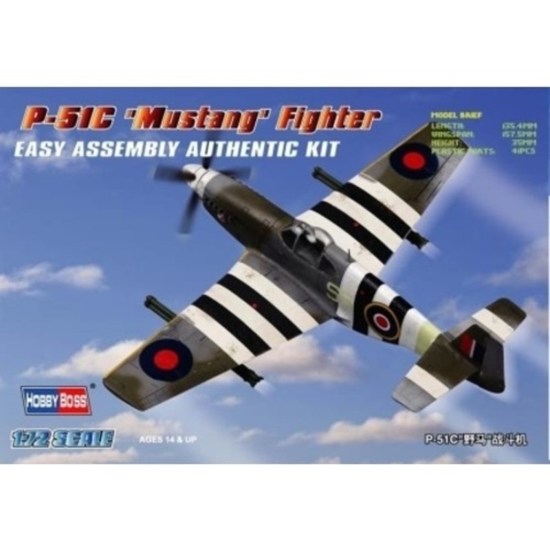 1:72 P-51C Mustang Fighter