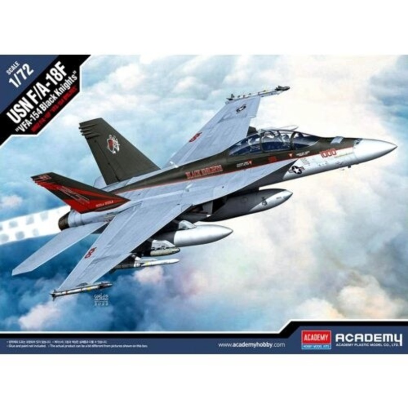 1:72 USN F/A18F Black Knights