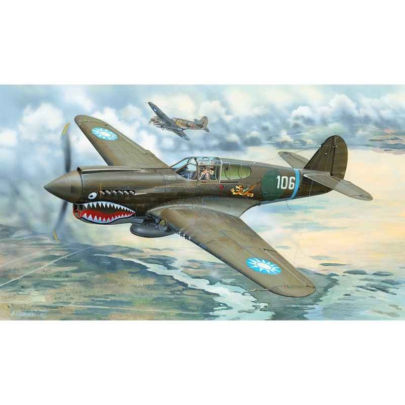 1:32 P-40E War Hawk