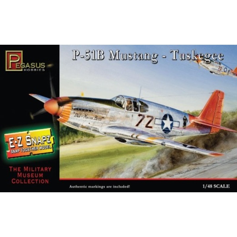 1:48 P51B Mustang Tuskegee