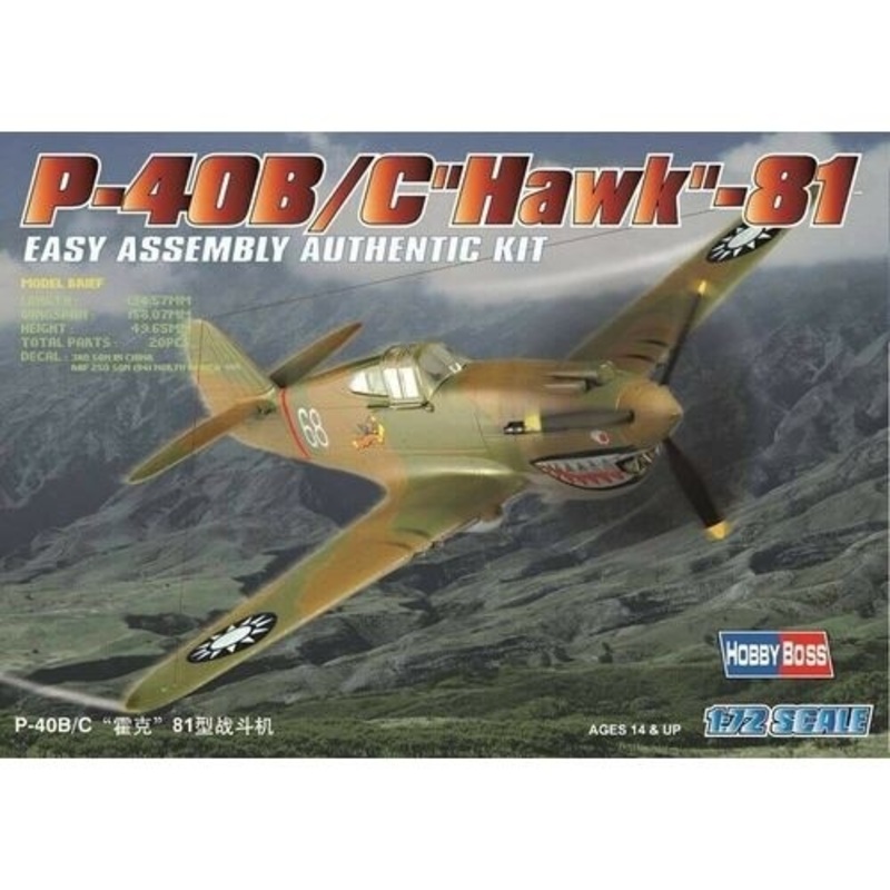 1:72 P-40B/C Hawk-81A