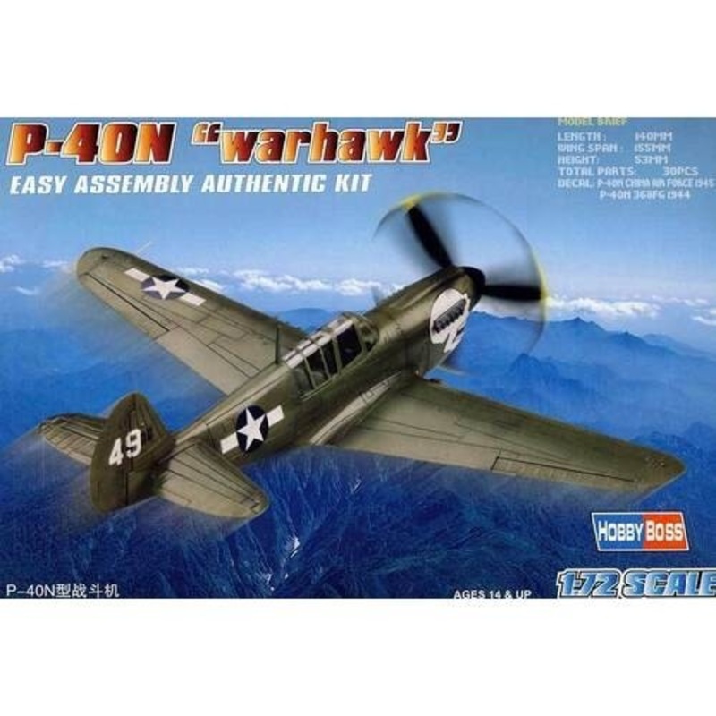 1:72 P-40N Warhawk