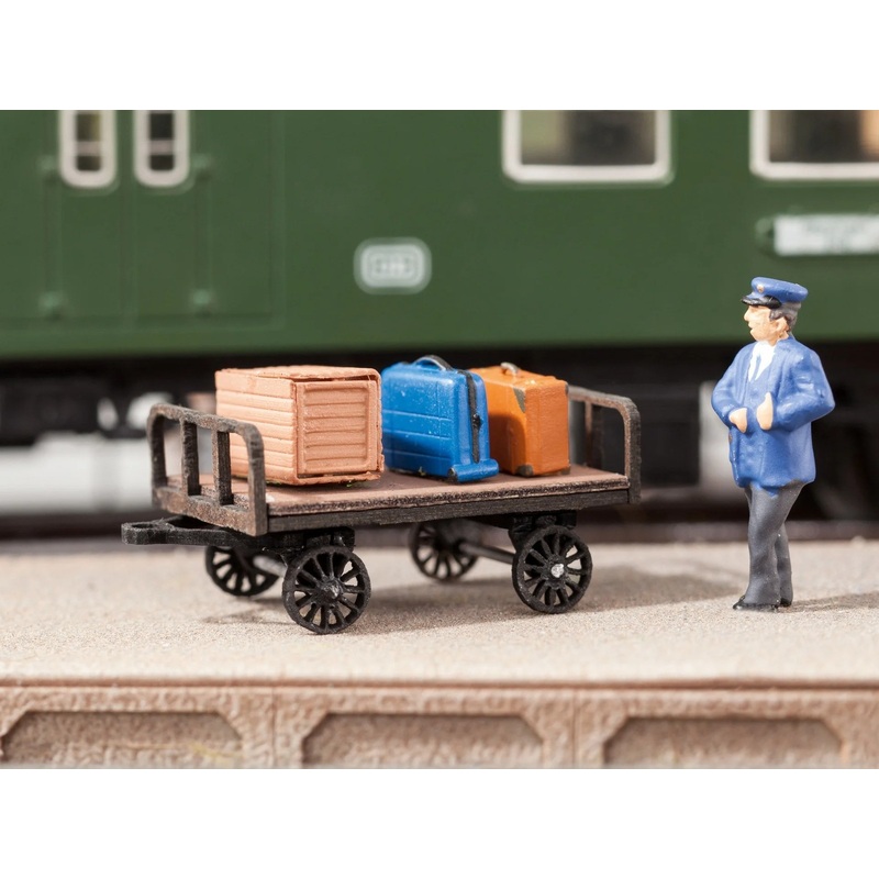 HO Luggage Cart 2 Piece