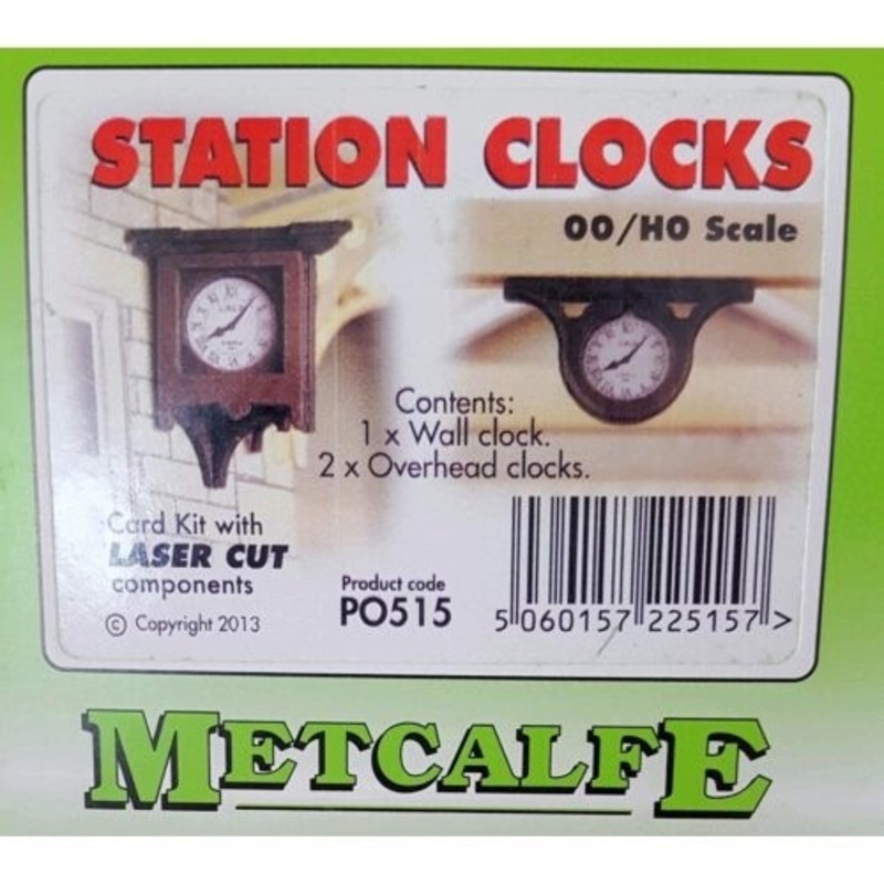 OO/HO Station Clocks